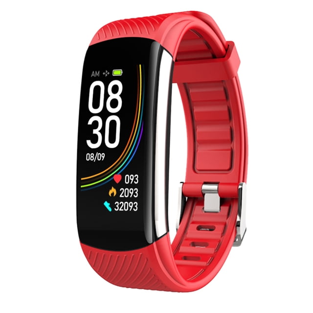 Heartrate Blood Pressure Reloj Smar Temperatura corporal Oxígeno en sangre Pulsera impermeable Yuarrent EL5403-05B