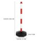 thumbnail image 2 of Warning Column Barricade Cone for Anti-Collision Red Plastic Material, 2 of 5