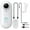 White, variant on 1080P 128GB WiFi Wireless Portable Pocket Thumb Sports Action Mini Camera
