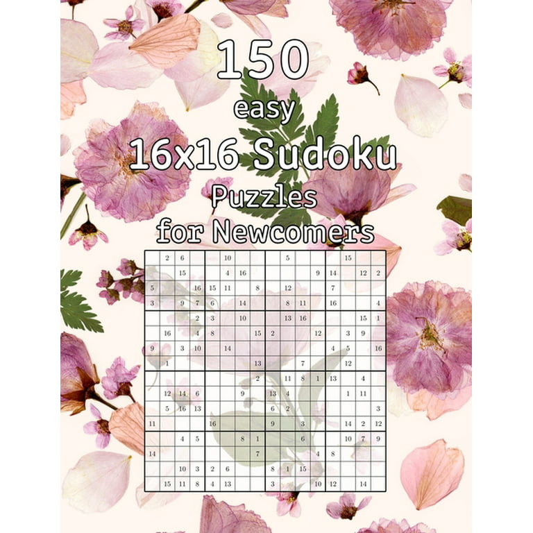 Christian nationale vlag campus 150 easy 16x16 Sudoku Puzzles for Newcomers : Logic Game for Adults -  Sudoku Booklet incl. Solutions (Paperback) - Walmart.com