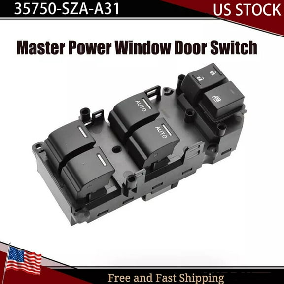 Car Door Power Window Master Switch for Acura ILX 2012-2018 35750-SZA-A31⭐