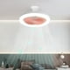 thumbnail image 5 of Ventilador de techo con luces, ventilador de techo bajo cerrado, luz de techo con ventilador, ventilador oculto con lámpara E27., 5 of 5
