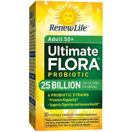 Renew Life Adult 50+ Probiotic, 30 CT (Pack of 2)