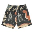 thumbnail image 7 of FORMRS Boys Swim Trunks Quick Dry Mesh Liner Boardshorts Sizes XS-XL, Gray Dinosaur, 7 of 7
