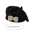 thumbnail image 3 of Warm & Fashionable Baby Girl Stylish & Warm Baby Girl Beret Cap Suitable for Everyday Wear & Outdoor Adventures, 3 of 8