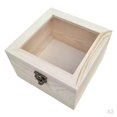 thumbnail image 1 of 2x Caja de Sin Terminar - Cajas de con Cierre de Bloqueo, para Favores de , Proyectos de Bricolaje, Decoración para Hogar, Gloria Joyero de madera, 1 of 6