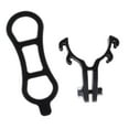 thumbnail image 2 of Almencla Cycling Front Light Mount Clip w/ Silicone Band Flashlight Holder Lamb Mount, 2 of 8