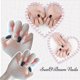 thumbnail image 2 of Uñas Postizas Sun&Beam Nails Hechas a Mano Cortas Cuadradas con Brillo, 2 of 6