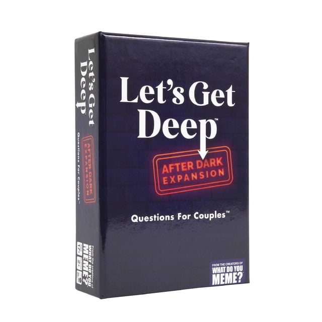 Let's Get Deep: After Dark Expansion Pack – Designed to be Added to Let's Get Deep Core Party Game –
