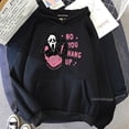 thumbnail image 3 of No You Hang Up First Sweatshirt para mujer, de la muerte de la cara Sudadera con capucha, Tops de Primavera/otoño, Sudadera con capucha de Halloween, Sudaderas Harajuku, 3 of 4