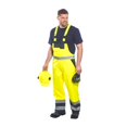 thumbnail image 3 of Portwest S489 Contrast Safety Lined Bib and Brace Yellow, 4X-Large, 3 of 3