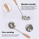 thumbnail image 3 of Cucharas para buñuelos, moldes para freír en cocina, moldes para freír con aceite de acero inoxidable, 3 of 6