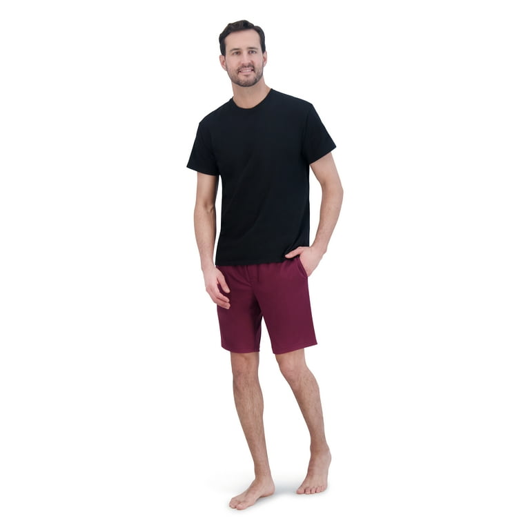 Hanes Men's Luxe Sleep Jam Shorts, 2-Pack, Sizes S-2XL Hanes Men's Luxe Sleep Jam Shorts, 2-Pack, Sizes S-2XL