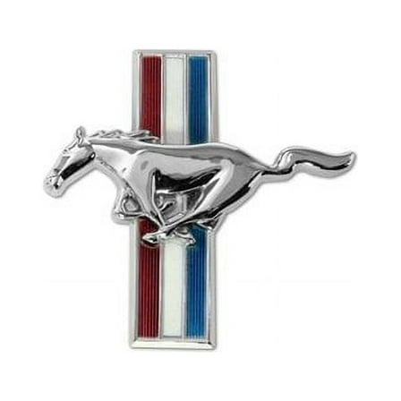 Scott Drake C5ZB-65060A14-A Glove Box Emblem Flat