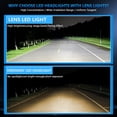 thumbnail image 4 of H4 Car Headlight 25000LM High Low Beam IP68 Impermeable 10V-32V para piezas de vehículos Likrtyny Accesorios para autos y motos, 4 of 9