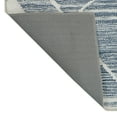 thumbnail image 5 of Washable Skid-Resistant Runner Rug Geometric Blue/Grey 24" x 96", 5 of 9