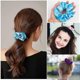 thumbnail image 4 of 9 Pcs Led Light Hair Scrunchies Satin Elastic Bands Ties Ropes - 3 Colors Light Modes, 4 of 5