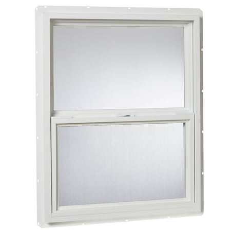 24 X 36 VINYL UTILITY SINGLE HUNG WINDOW - SINGLE (Best Window Glazing Product)