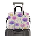 thumbnail image 2 of 16" Laptop Briefcase for Work Travel Laptop Shoulder Bag Carrying Handbag Laptop Case Watercolor Dandelions Pattern, 2 of 8