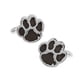thumbnail image 4 of 2 Piezas De Plata, Negro, Perro, Mascota, Pata, , Impresión, Gemelos, Gemelos Fernando Gemelos, 4 of 7