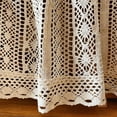 thumbnail image 3 of Curtain Valance for Kitchen Cafe, Short Boho Sheer Lace Crochet Curtain for Dinning Room, Vintage, 3 of 6