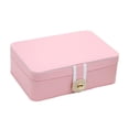 thumbnail image 4 of Yesbay Jewelry Box Multiple Compartments Detachable Divider Fashion Women Ring Necklace Display Organizer Case Household Supplies, 4 of 7