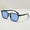 blue, variant on New Cat's Eye Sunglasses European and American Fashion SquareTrendy Sunglasses Female Outdoor street photography shades
