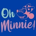 thumbnail image 2 of Toddler's Mickey & Friends Oh Minnie Laugh  Graphic Tee Royal Blue 2T, 2 of 3