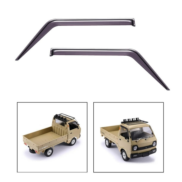 Portas de tejado Visera de ventilación de ventana Protección para per per per Pieza de actualización Juguete Coche Hugo portaequipajes rc camiones