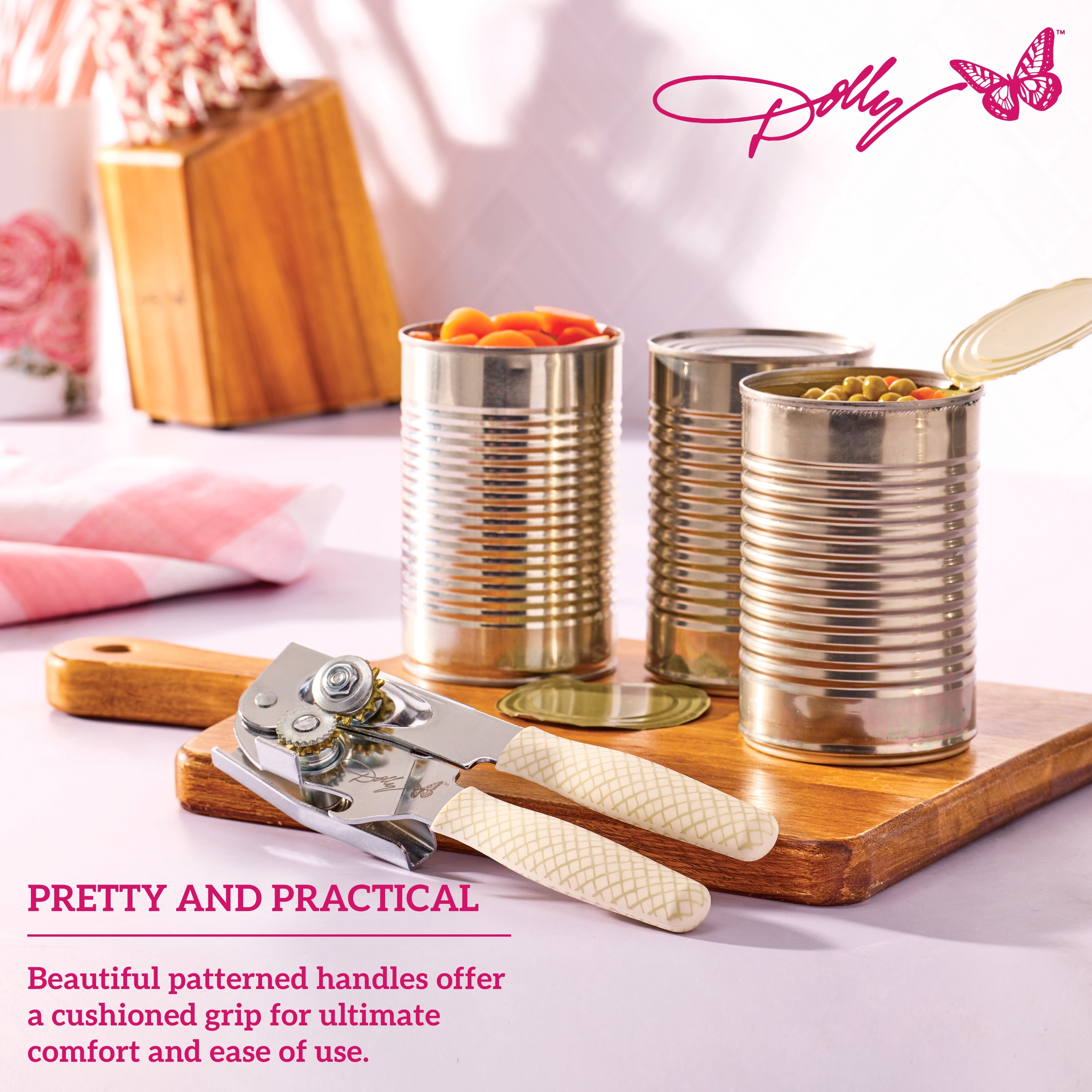 Dolly Parton Stainless Steel Compact Can Opener