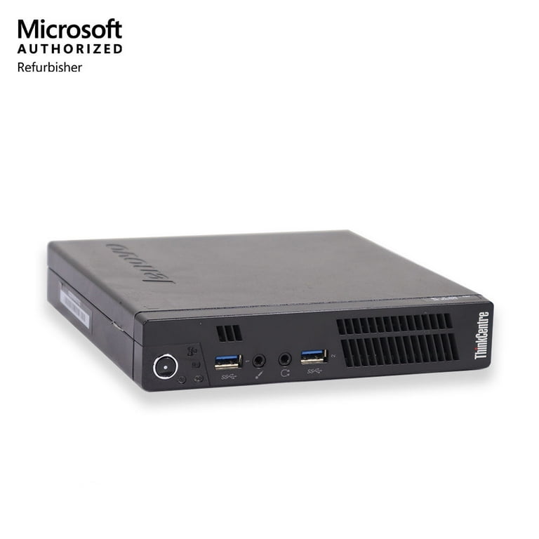 Restored Lenovo Think Centre Tiny Desktop PC M72e, Windows 10 Professional Intel Core i5 3.3 GHz 8GB 128GB SSD Dual 19 Restored Lenovo Think Centre Tiny Desktop PC M72e, Windows 10 Professional Intel Core i5 3.3 GHz 8GB 128GB SSD Dual 19