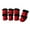 Red, variant on Pet Life ® 'Duggz' 3M Insulated Winter Fashion Dog Shoes Booties - Set of 4 - X-Small