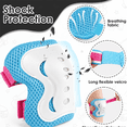 thumbnail image 4 of Kids/Youth Knee Pad Elbow Pads Guards Protective Gear Set for Roller Skates Cycling BMX Bike Skateboard Inline Skatings Scooter Riding Sports, 4 of 6
