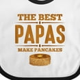 thumbnail image 4 of Inktastic Best Papas Make Pancakes Boys Baby Bib, 4 of 4