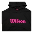 thumbnail image 3 of Sudadera Wilson para Niña con Capucha y Bolsillo Enfrente Negro Talla 6, 3 of 4