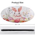 thumbnail image 2 of Easter Bunnies Rabbits Washable Round Rug -Circle Area Rugs for Nursery Bedroom, Vintage Non Slip Non Shedding Low Pile Carpet for Living Room Coffee Table Entryway, 2 of 7