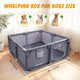 thumbnail image 2 of Whelping Box Ondware para perros y cachorros 122 x 122 x 46 cm, 2 of 7
