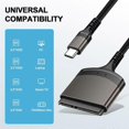 thumbnail image 3 of TYPE-C To SATA 3.0 Cable Sata To USB C Adapter SATA Cable 2.5Inch External SSD HDD Hard Drive 22 Pin, 3 of 5