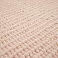 thumbnail image 6 of Mohawk Home Homespun Plush Fade/Stain Resistant Non-Slip Machine Washable Bath Rug, Blush, 2' 3" x 3' 9", 6 of 7