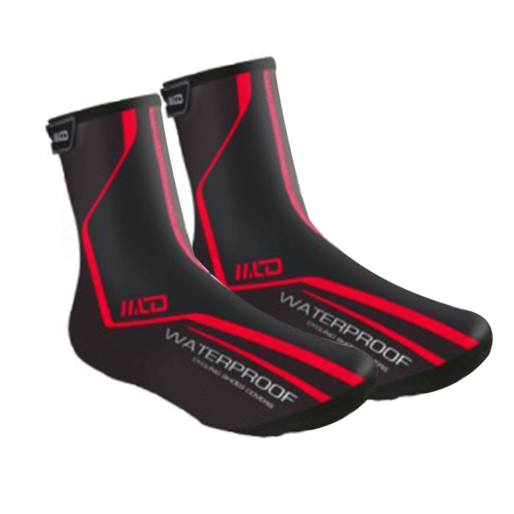 Neoprene Cycling Shoe Covers Windproof Outdoor Bicycle Waterproof Overshoe Red 