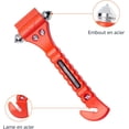 thumbnail image 3 of Two-piece seatbelt cutter and emergency window hammer, 3 of 5