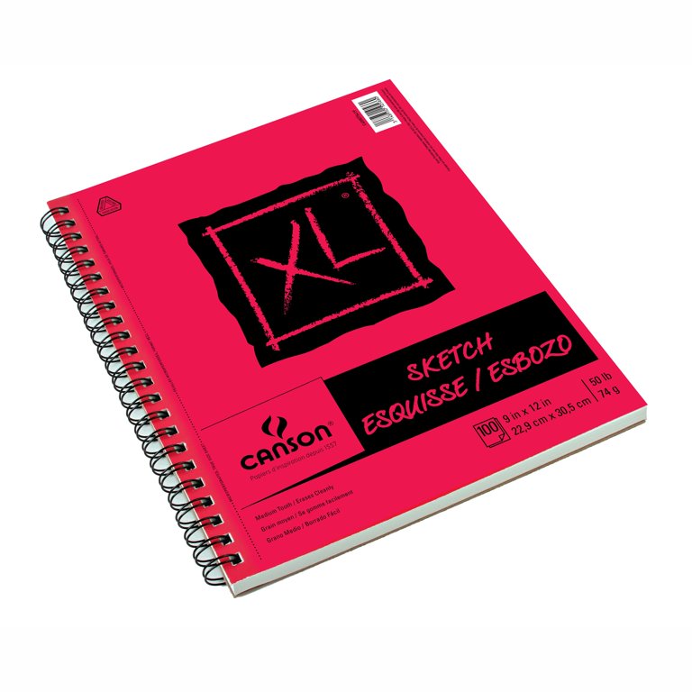 Canson XL Sketch Pad, 100 Sheets, 5.5 x 8.5