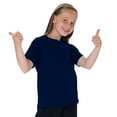 thumbnail image 2 of Jerzees Schoolgear Childrens Little Boys Classic Plain T-Shirt (Pack of 2), 2 of 3