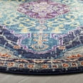 thumbnail image 4 of SAFAVIEH Monaco Qendro Transitional Area Rug, Black/Blue, 6'7" x 6'7" Round, 4 of 6