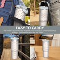 thumbnail image 6 of Modern 30oz Handheld Travel Tumbler with Handle – Double Wall Stainless Steel Insulated Cup, Flip Straw Lid, Leak-Proof & BPA-Free for Hot and Cold Drinks – Durable Coffee & Juice Mug White, 6 of 6