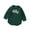 Dark Green, variant on Utlike Girls Romper Baby Embroidery Floral Pattern Knit Sweater Sweatshirt Long Sleeve Bodysuit Warm Fall Winter Clothes Comfort Fit Playsuit Size 12 Months-18 Months