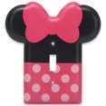 thumbnail image 1 of Switch Plate de metal con diseño de Minnie Mouse de Disney para dormitorio infantil, 1 of 5