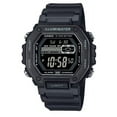 thumbnail image 1 of Casio Standard Digital Black Resin Strap Blue Dial Quartz MWD-110HB-1BV 100M Men's Watch, 1 of 3