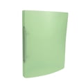 thumbnail image 2 of A5 Transparent Binder Folder, Thick PP Plastic Loose Leaf Document Holder for Planner, Notes, Journals, Office Paper Organizer, Green, 1 Count, 2 of 6