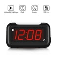 thumbnail image 1 of Reloj despertador con números grandes, luz nocturna, fácil de leer, reloj digital de brillo completo, alarma de sonido de 2 niveles, puerto de carga USB, formato de 12 horas, repetición de 9 minutos, TUNC Sencillez, 1 of 5